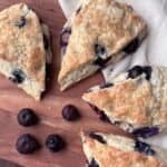 blueberry scones